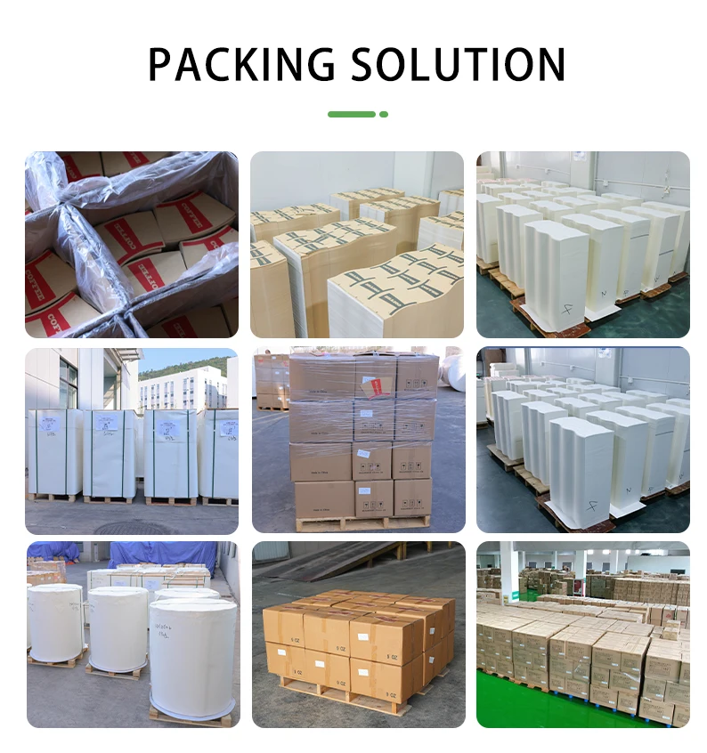Packaging & shipping specifications