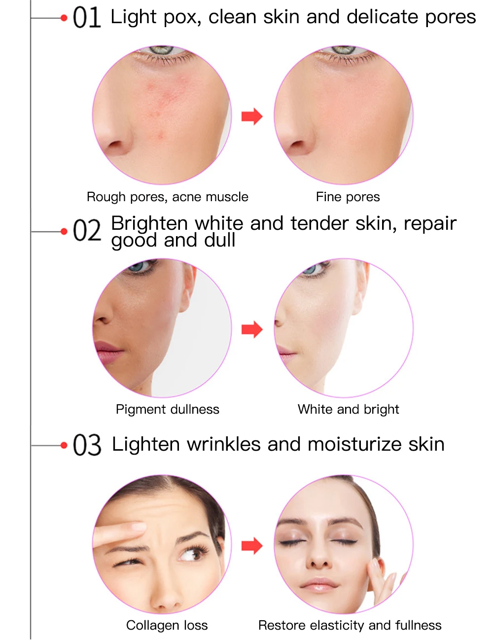LED Face Mask Light Therapy 7 Color Skin Rejuvenation Therapy LED Photon Mask Light Facial Anti Aging Skin Tightening Wrinkles