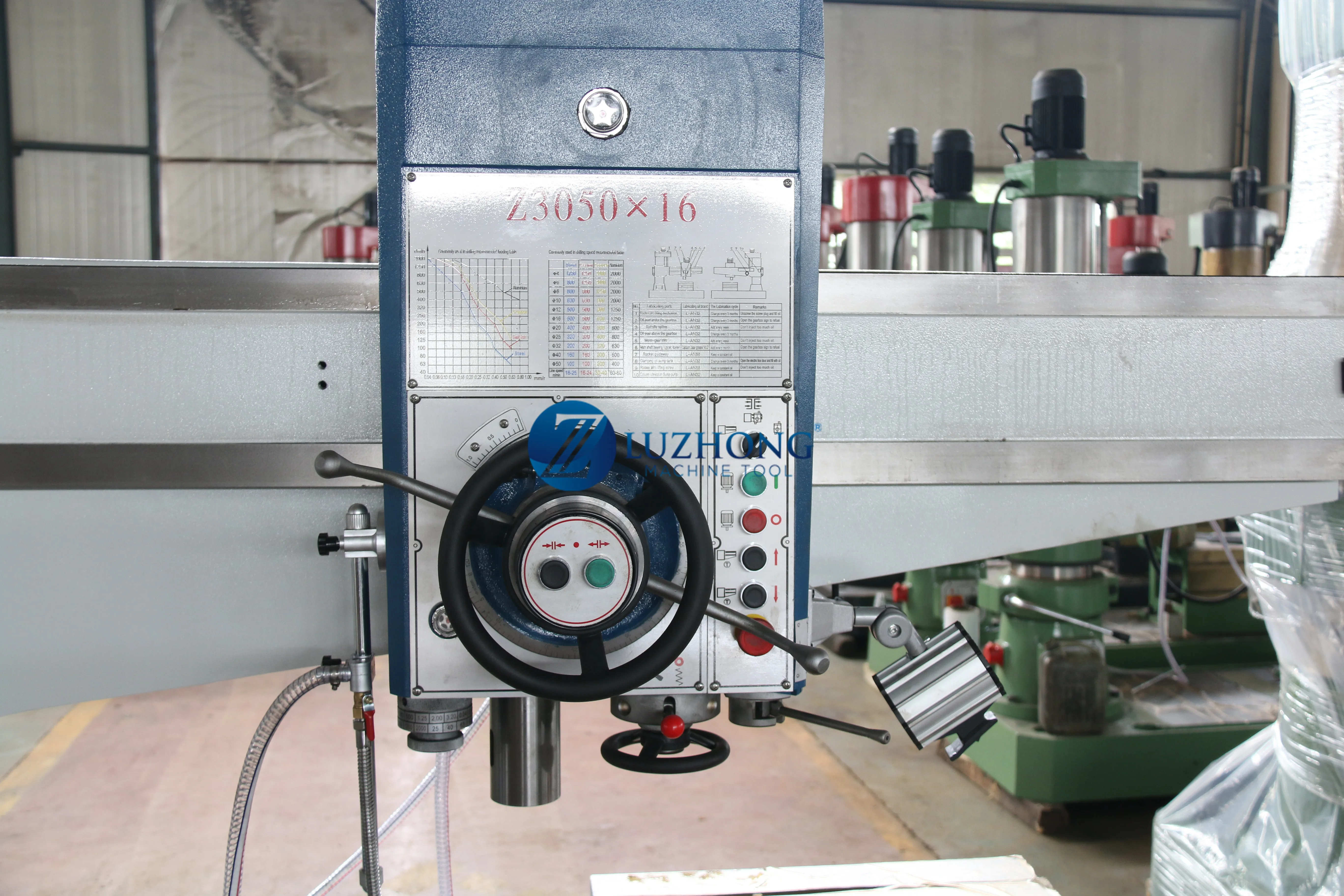 LUZHONG Z3035*10 Variable Speed Radial Drilling Machine New Mechanical Model with Competitive Price for Manufacturing Plant