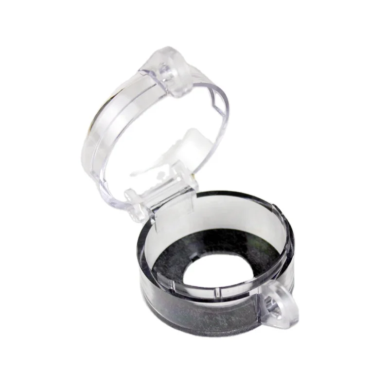22mm Push Button Switch protection Plastic Cover Emergency Switch protection Cover Transparent Crash Proof protection Cover