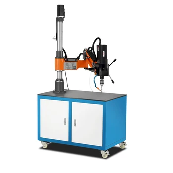 Flexible CNC Tapping Arms Drill Press Tapper Touch Screen DIN ISO JIS Standard Multi Function M24 Tapping Drilling Machine