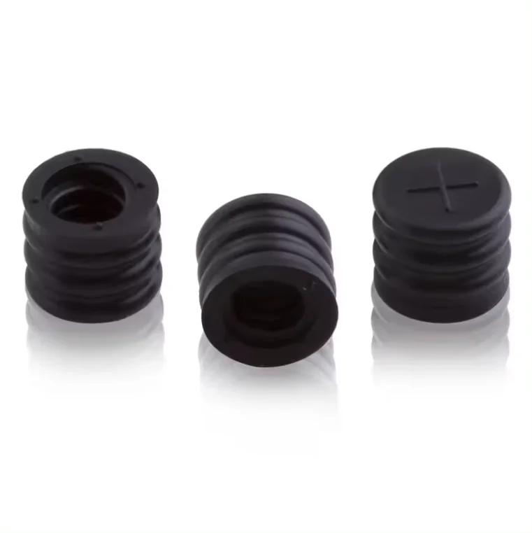 Custom High-barrier Biocompatible Prefilled Flush Syringes Elastomer Piston for Injectable Biologics and MRNA Vaccines
