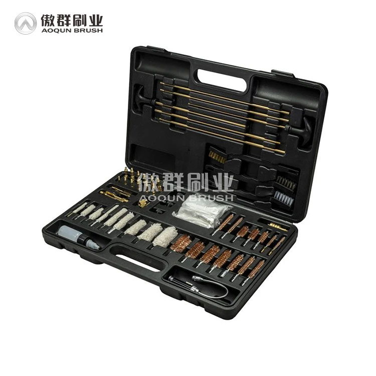 Gun Cleaning Kit for All Caliber Hand Guns 22 357 38 40 44 45 9mm Brush Tools Portable Gun Cleaning Set