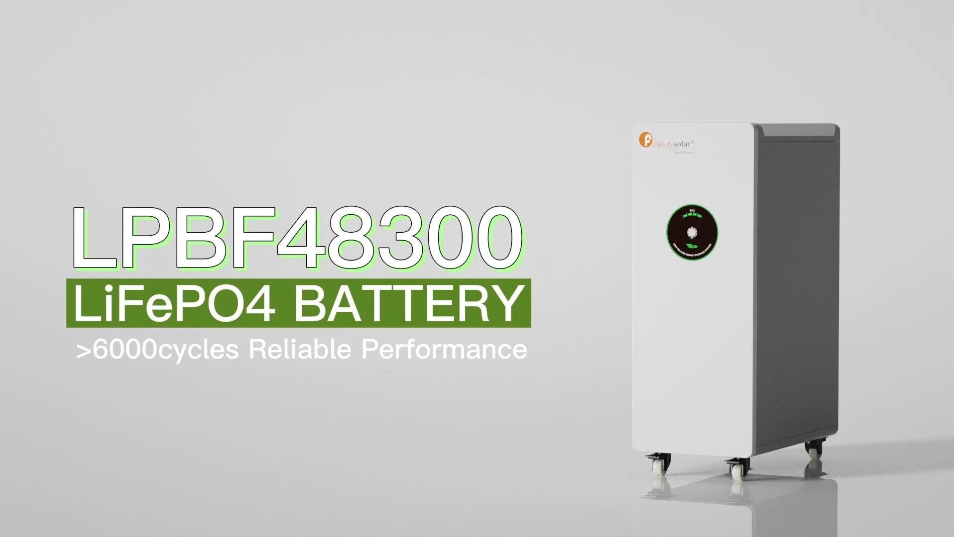 Felicitysolar 48v 15kwh High Voltage 300ah Solar Energy Storage Battery ...