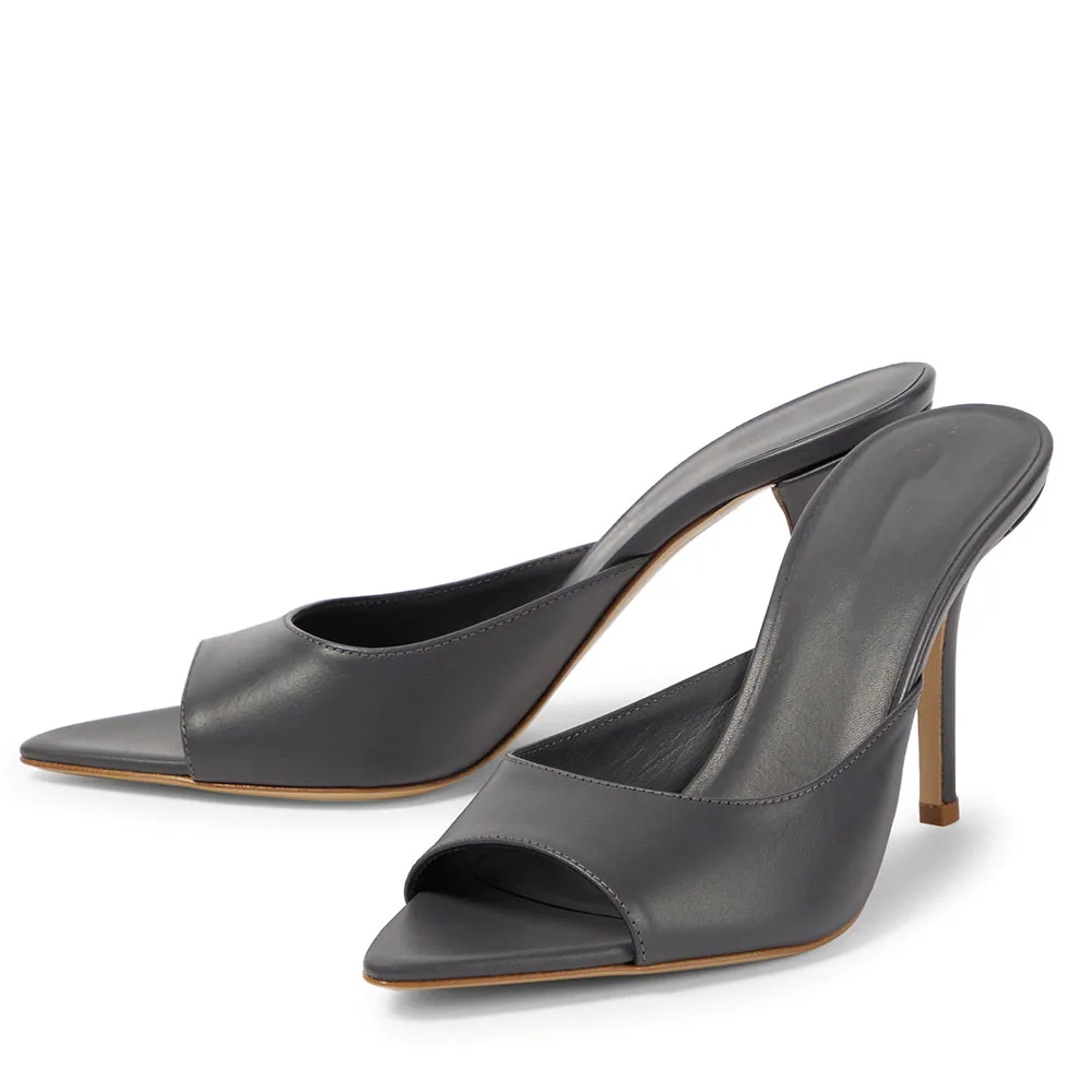 Zapatos de punta puntiaguda y Punta abierta para mujer, Sandalias