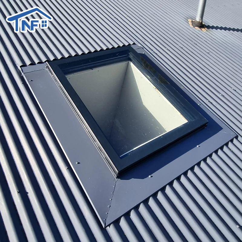 Sky View Waterproof Aluminium Frame Double Glass Roofing