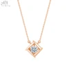 Oro rosa macizo de 18 quilates