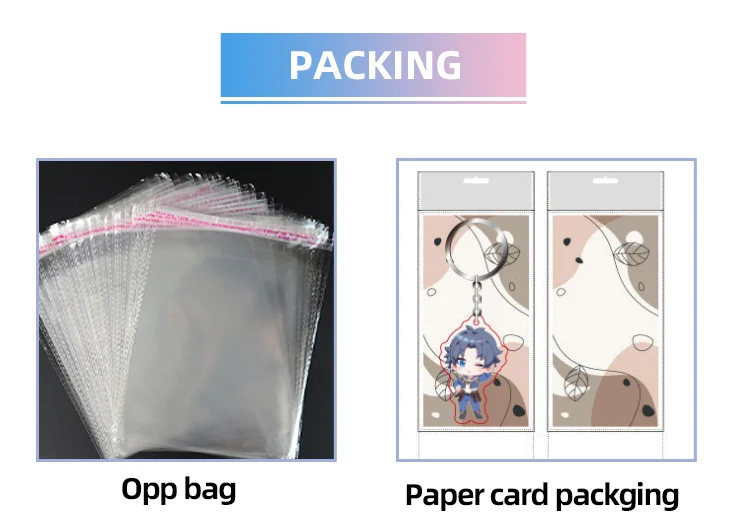 Wholesale Anime printed  Acrylic Clip Custom High quality  Design Printed Plastic Clip supplier