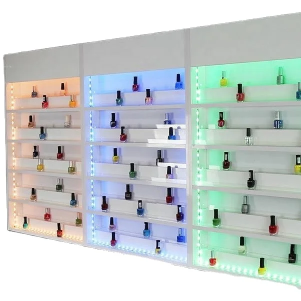 led light nail salon