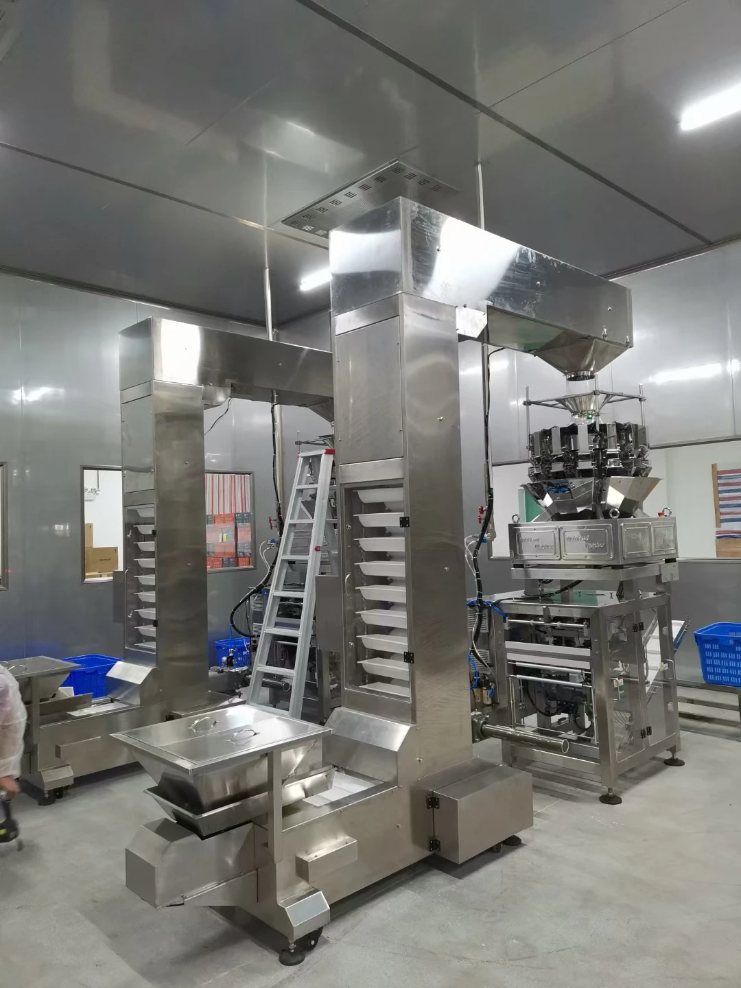 Z Type Rice Mill Farm Chain Vertical Lift Food Grade Coffee Bean Coconut Sand Plastic Bucket Conveyor Elevator Packing Machine