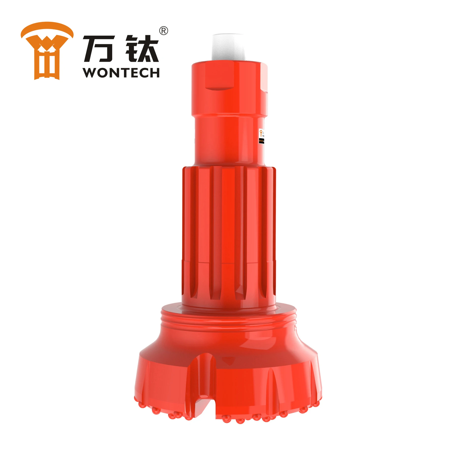 Wontech Large Size Diameter Boreholes Drilling SD10 N100 DTH Drill Bit for Foundation Piling Well Drilling