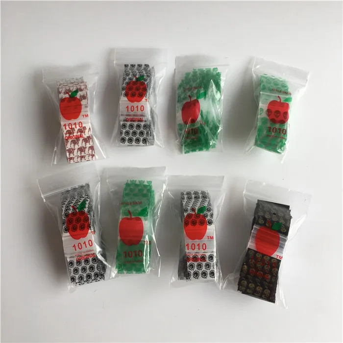 1515 brand apple mini ziplock bags