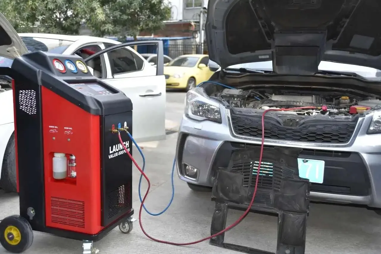 Launch Value-500 Plus R134a Refrigerant Recovery Unit Fully Automotive ...