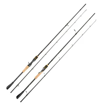 DARRICK 2.1m2.4m Power Full Fuji Guide Ring  Rod High Carbon Fiber Sea bass  fishing rod