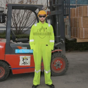 Factory Price Flame-Resistant Work Coverall Inherent Fireproof Safety Clothing for Work
