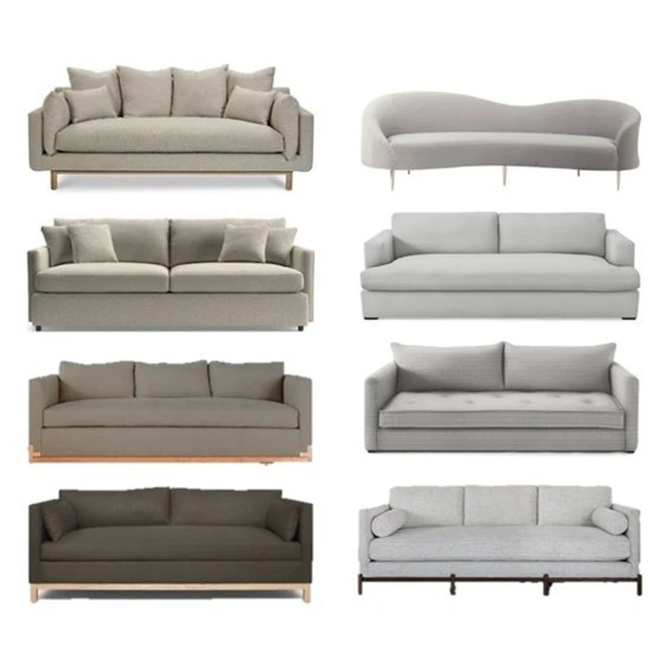 European Style Couches Living Room Sectional Sofa Modern Luxury Living