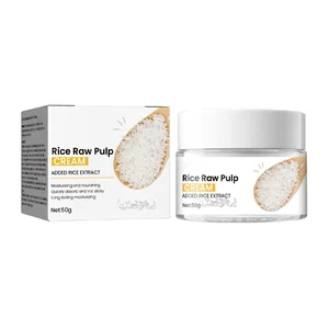 Wholesale Prices 50g Rice Repair Face Cream Wholesale for Diminishing Facial Fine Lines and Repairing Skin Barrier