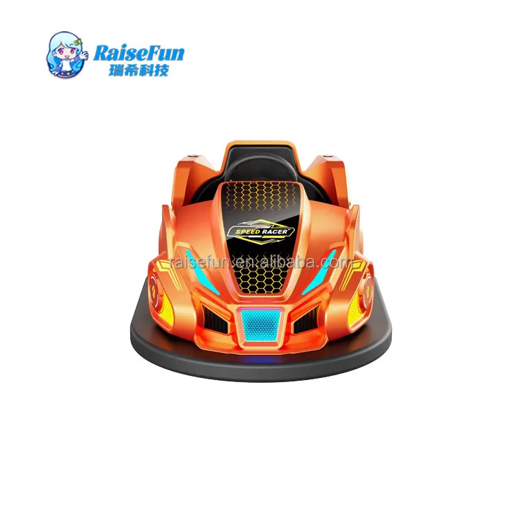 Hot Outdoor Indoor Bumper Car Electric LED Lighted Battery Charging for Kids Adults Amusement Park Theme Playground Recreational