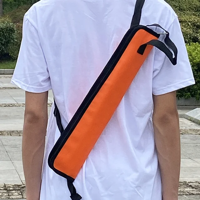 Custom drum stick bag Hanging Drumstick Holder Bag Thick Portable Drum Stick Bag with should strap