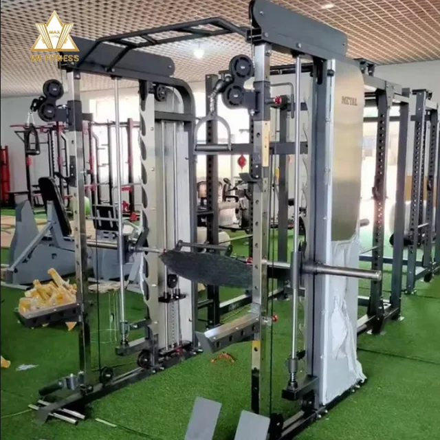 Factory custom multi functional gym equipment machine fitness body building exercise mutli function station