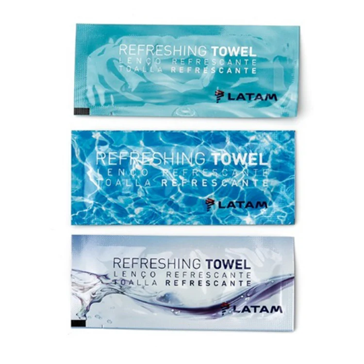 Cleansing Individually Packed Customizable Packing Single Package Custom Print Wet Wipe