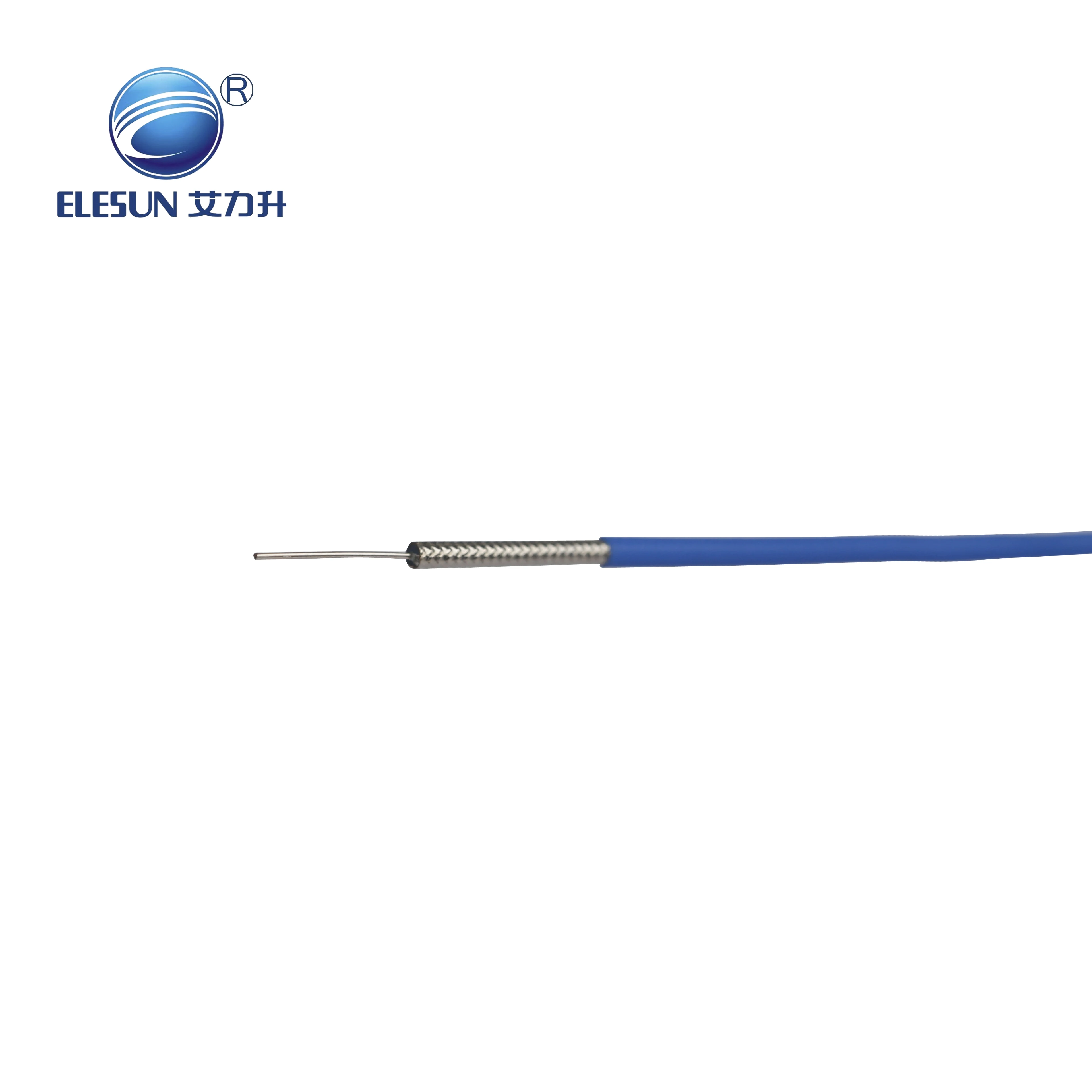Semi flexible RG402 SF250 cable FEP jacket with N connector for cable assembly