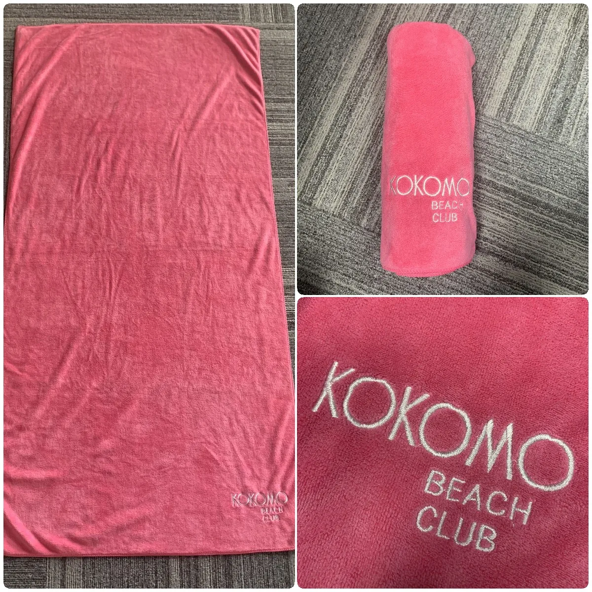 Custom tri fold golf towel 100% cotton soft golf towel custom logo with hook