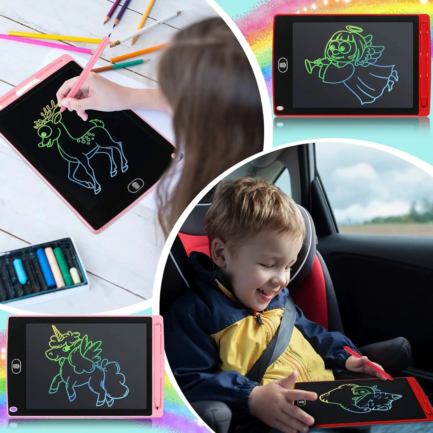 85 10 12inch Digital Graphics Tablet for Drawing Board Kids Lcd  Writing Tablet Graphics