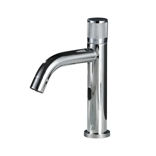 New Design 2 Switch Modes Automatic Sensor Faucet Bathroom Water Tap Touchless Wash Basin Faucet for Bathroom