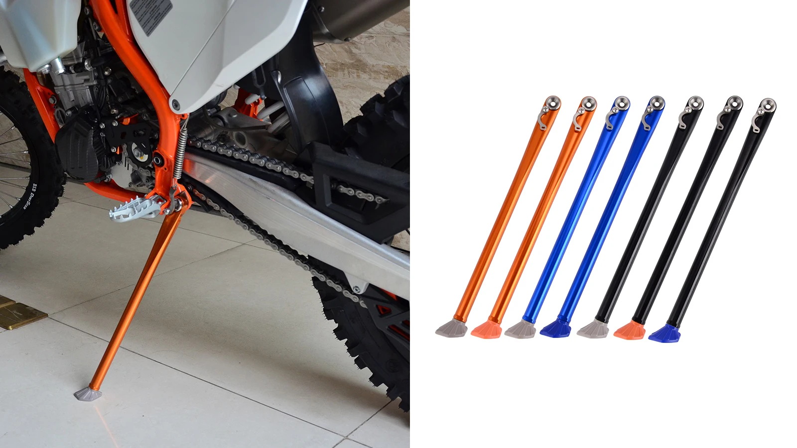 Nicecnc Aluminum Side Kick Stand 