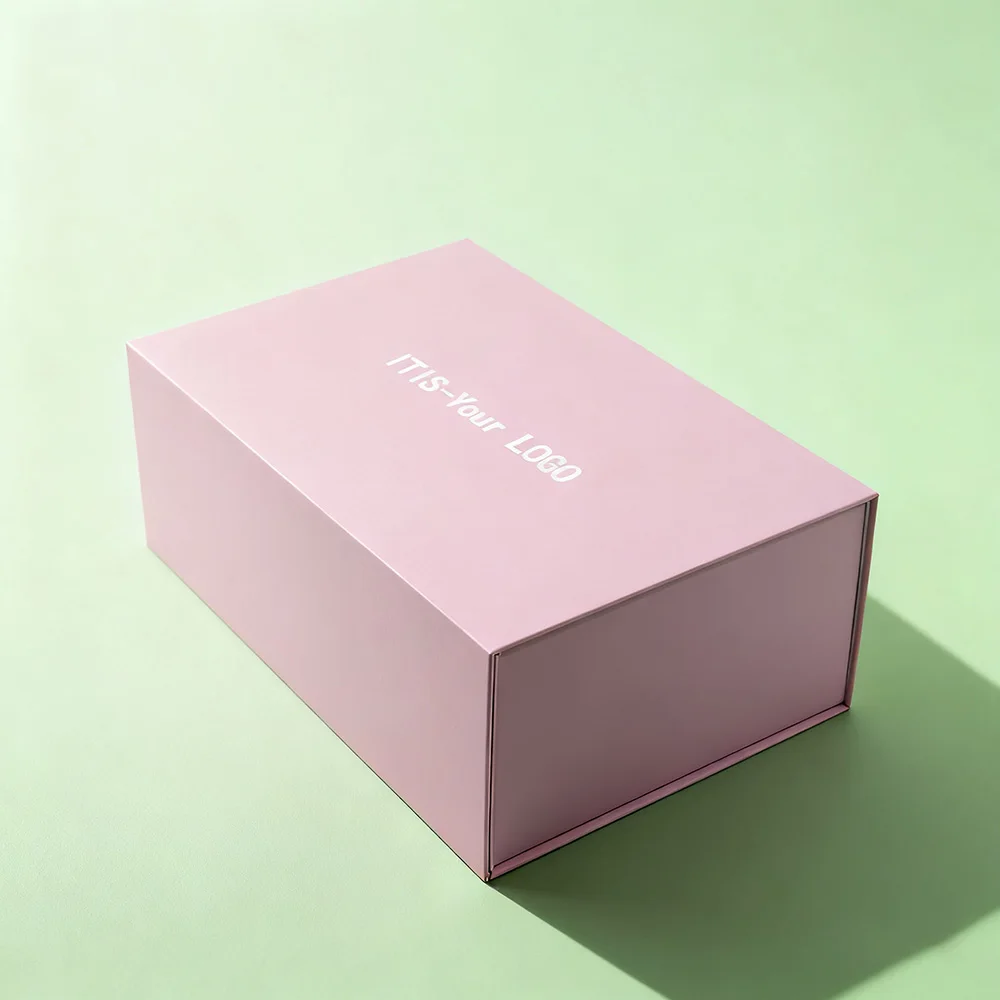 Luxury Kids Socks Gift Box | Custom Eco-Friendly Magnetic Folding Case | Recycled Paperboard Packaging with Embossed Designs