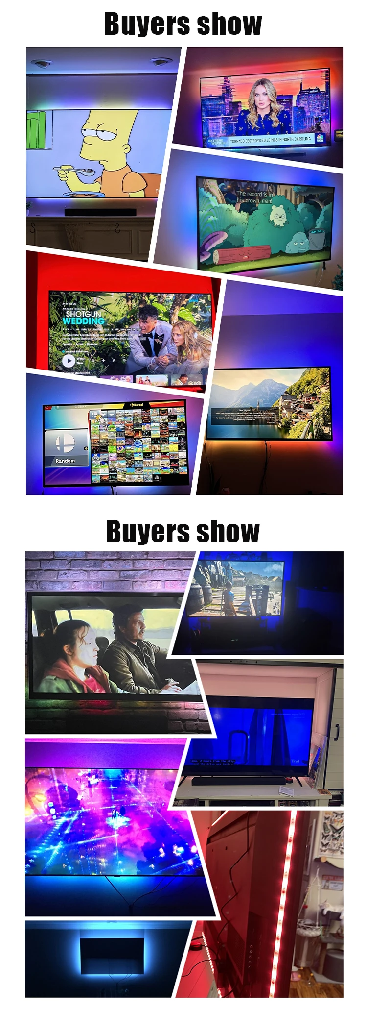 Cheap Price Ambient Tv Led Light Backlight 4k Hdmi 1.4 2.0 Device Sync ...