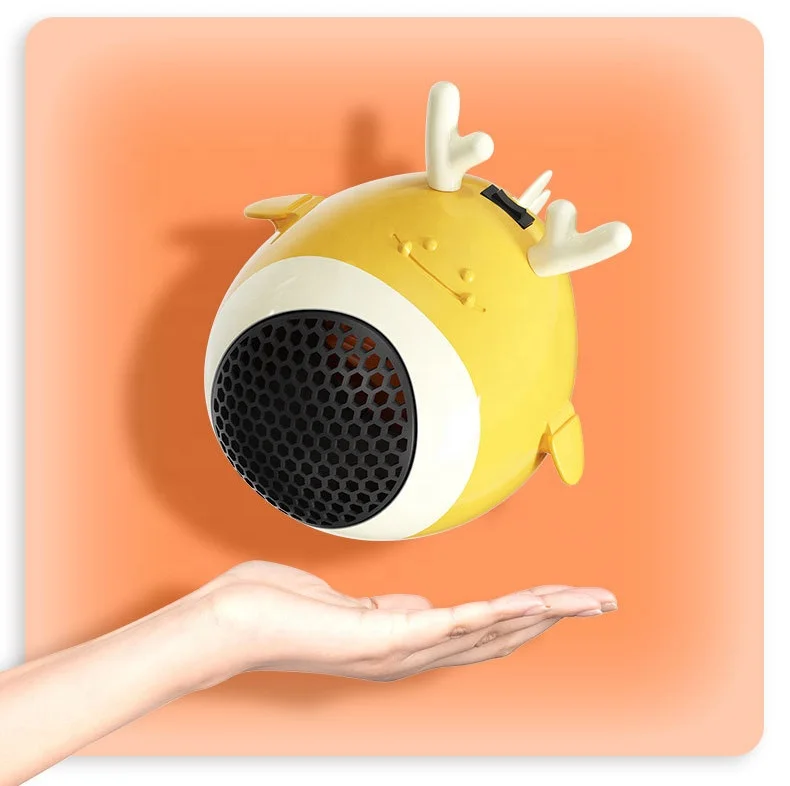 Household Intelligent Temperature Control Heater Desktop Dual-use Portable Heater Fashionable Small Mini Heater 2
