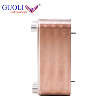 stainless steel 304 Copper Liquid to Gas for Refrigeration HVAC Heating and Cooling brazed plate heat exchangers