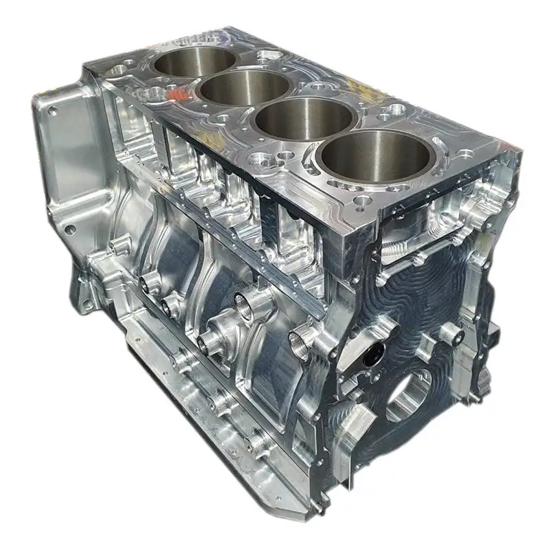 5 Axis CNC Machining  Auto Engine Part 6061-T6 aluminium alloy CNC car Automotive Engine cylinder head block machining parts