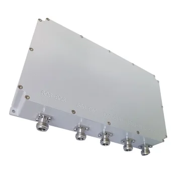 RF Combiner for Signal Conditioning RF Combiner for Multi-Band Operation Five way combiner with high-quality 5G four port