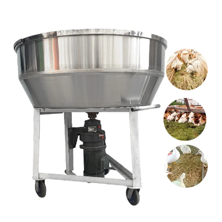 110v 220v Feed Mixer Gearbox Green Powder Mix Granules Mixing Continuous Budgie Food Mixed Powder, Granules,