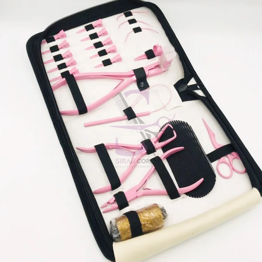 Professional Tape In Hair Extension & Microlinks Hair Extensions Tools