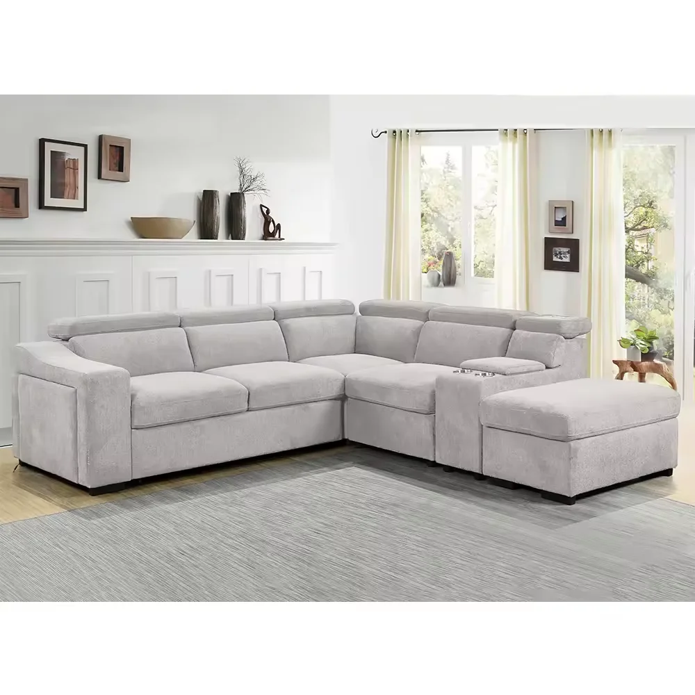 Hot Selling Factory Direct Supply Low Price Sofa Set Dark Grey Color