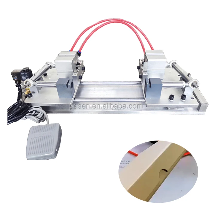 Semiautomatic Cardboard Box Thumb Hole Making Machine