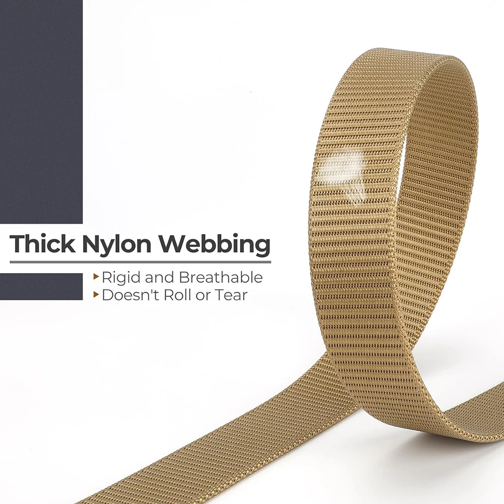 Fashionable Breathable Durable Adjustable Training Multifunctional Tactical Belt Men Nylon Ratchet Belts