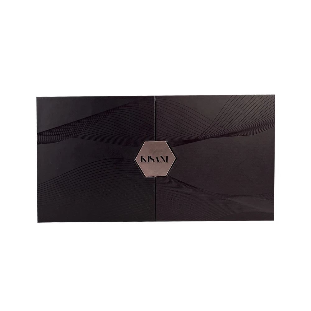 Luxury Custom Magnetic 2 Two Piece Side Open Double Door Gift Packaging ...