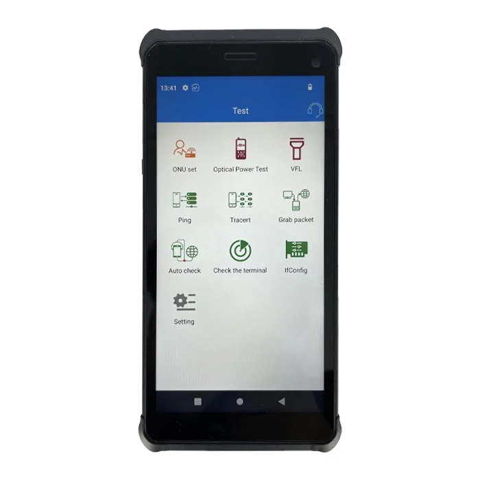 S357 5G PDA telecom test android PDA WIFI 6 160M bandwidth GPS camera IPTV emulation wired speed test wifi analyzer