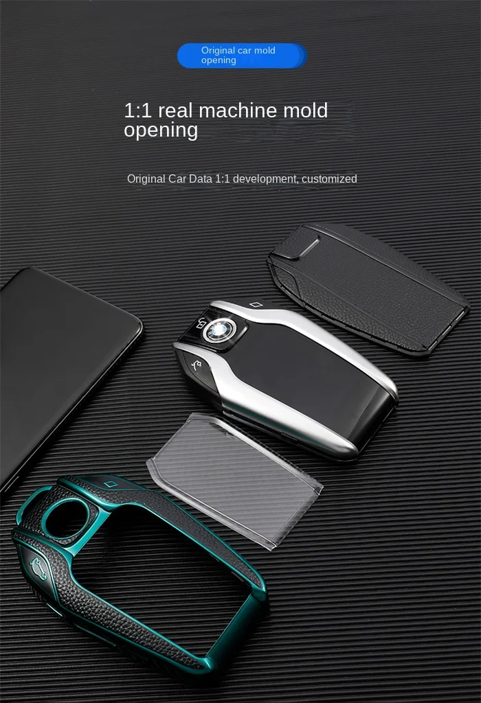 Car Remote Key Accessories Shell Fob Cover Protective TPU Car Key  Case  FIt For BMW 740Li 730 530L  X6  7 Series X7 X3 Cover 2