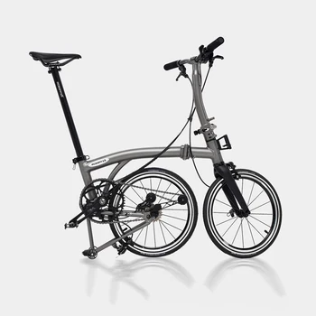 競速アルミ合金 Brompton同系 16インチ 折りたたみ自転車 H536756ef13884c398dab2f691fefa