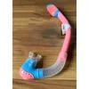 Breathing tube - Pink and blue (single tube)