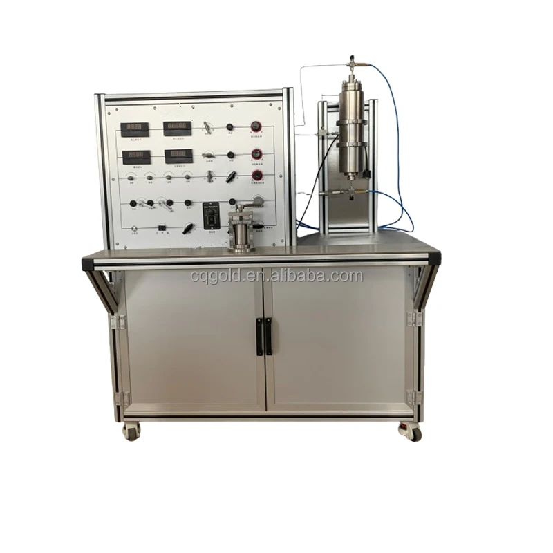 Testing Porosity Machine Core Analysis Equipment Porosity and Air Permeability Tester Overburden ...