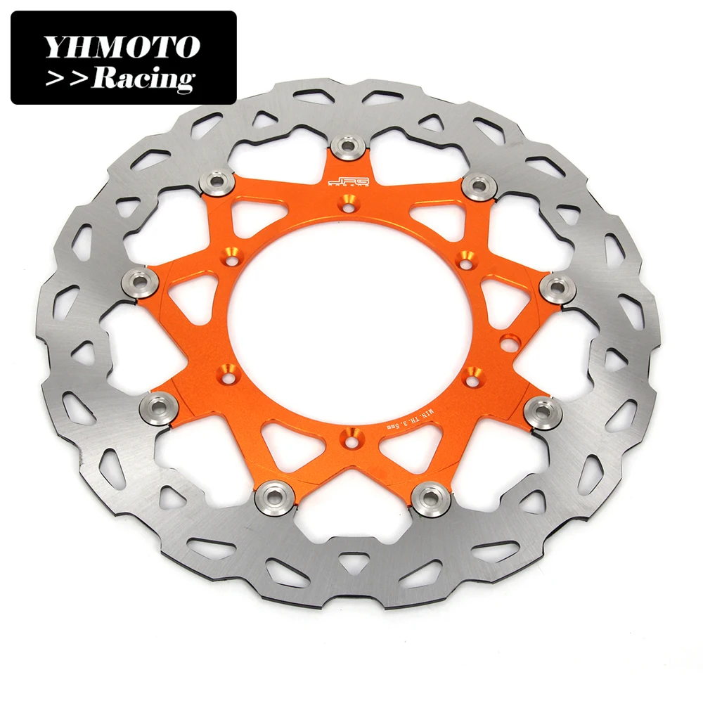 KTM SX SXF EXC SMR SMCR SUPERオフロードバイク320 mm フロント フローティング ブレーキディスク ウェーブ ローター 左右セット 320MMフロントフローティングブレーキディスクローターKTM EXC