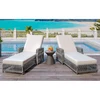 Beige+Grey + Polyester + Rattan + Iron + Yes