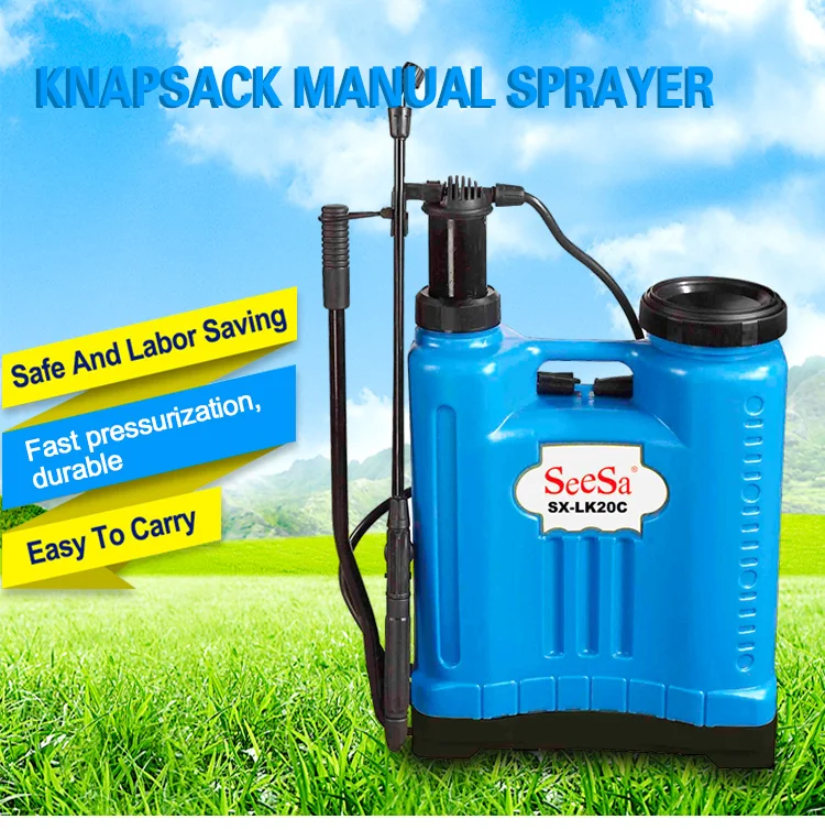 Seesa Knapsack Manual Air Pressure Pump Sprayer 12/15l/16l/18l/20l/22l